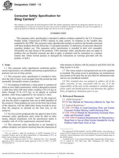 Standards PDF Cover Page