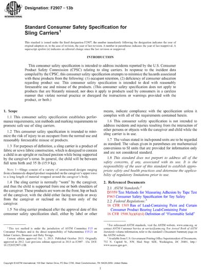 Standards PDF Cover Page