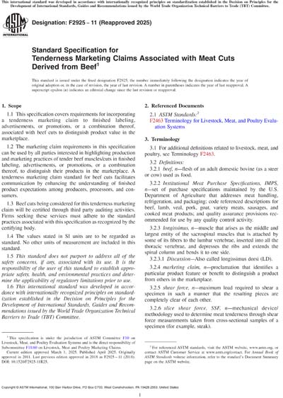 Standards PDF Cover Page