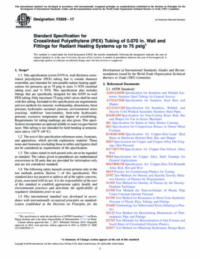 Standards PDF Cover Page