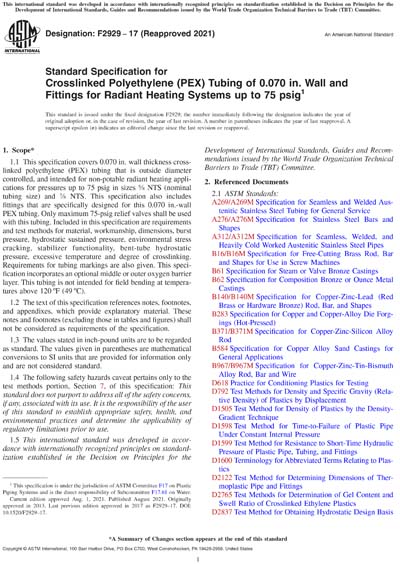 Standards PDF Cover Page