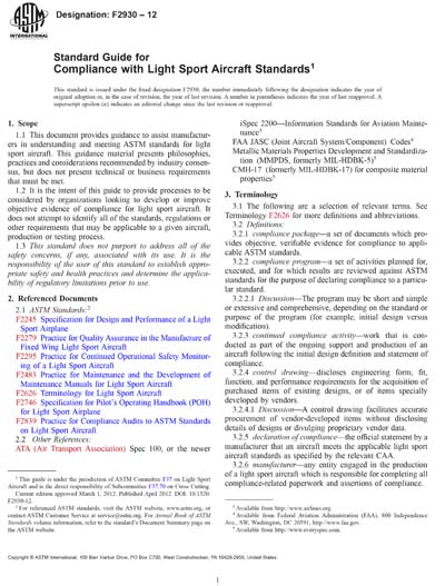 Standards PDF Cover Page