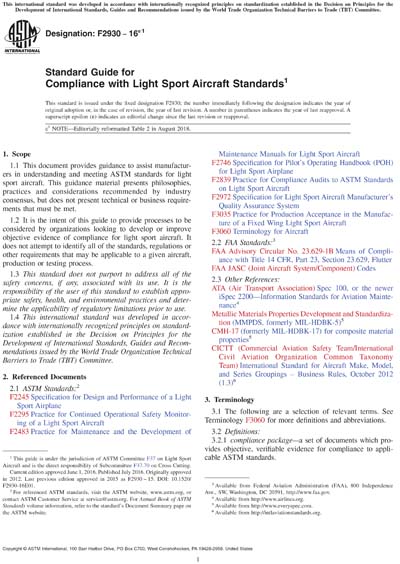 Standards PDF Cover Page