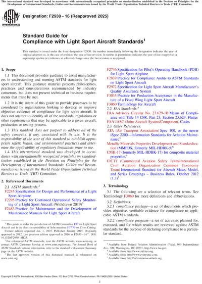 Standards PDF Cover Page