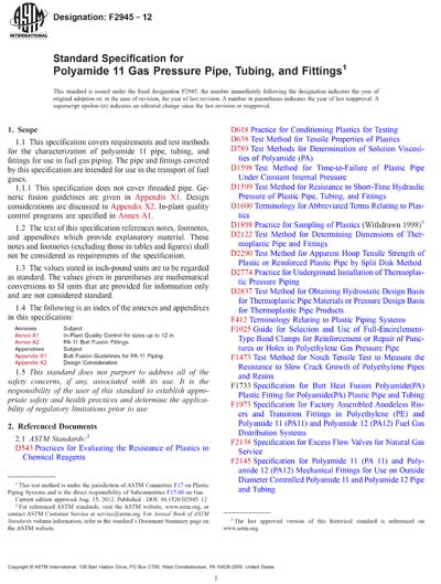 Standards PDF Cover Page