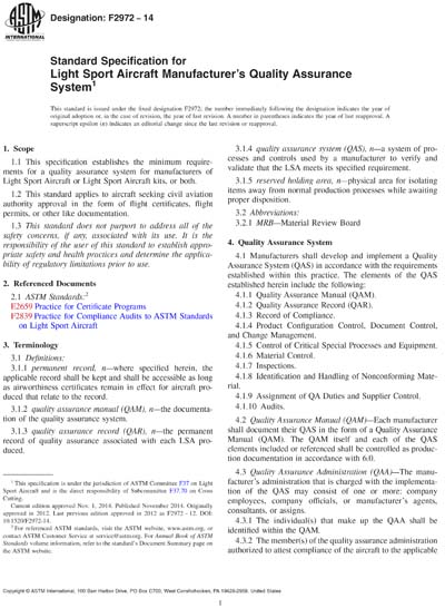 Standards PDF Cover Page