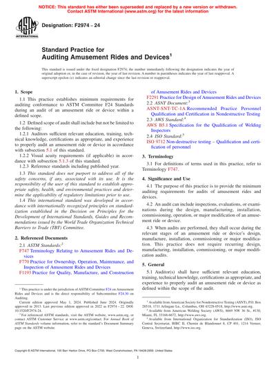 Standards PDF Cover Page