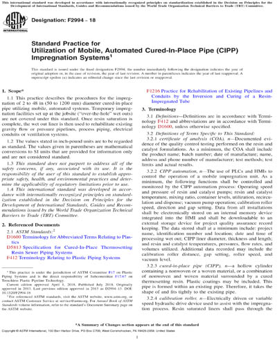 Standards PDF Cover Page