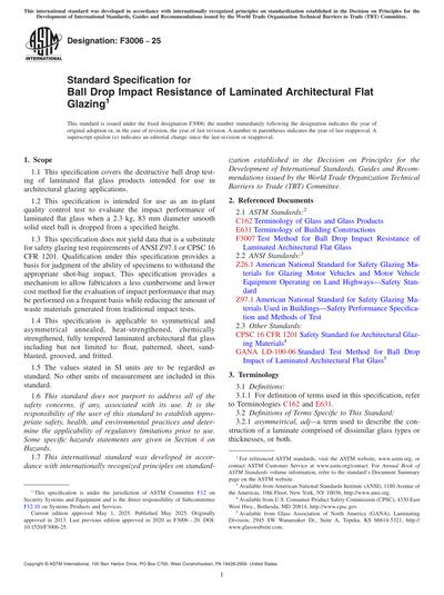 Standards PDF Cover Page