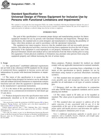 Standards PDF Cover Page