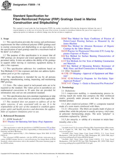 Standards PDF Cover Page