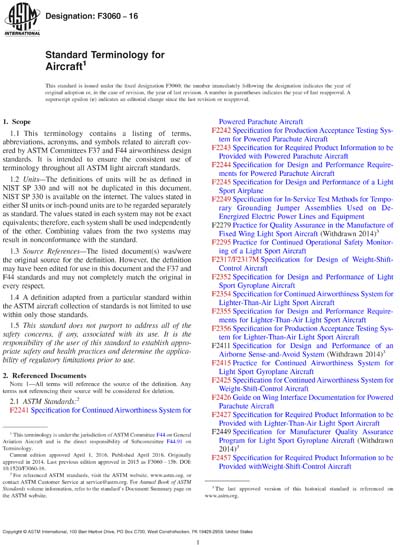 Standards PDF Cover Page