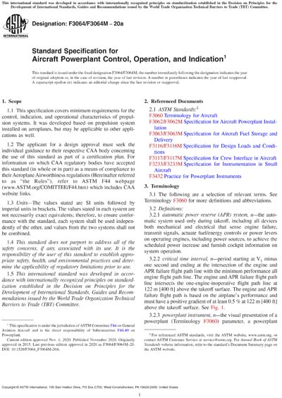 Standards PDF Cover Page