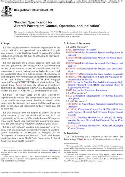 Standards PDF Cover Page