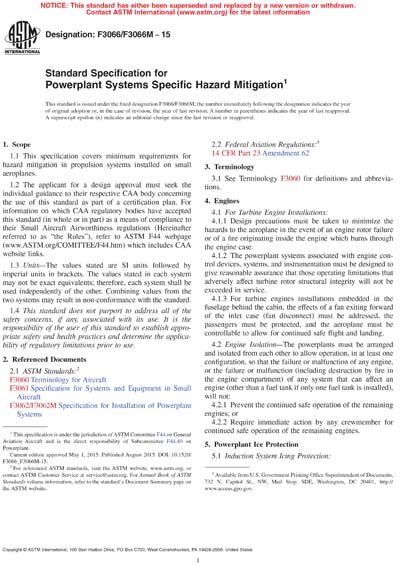 Standards PDF Cover Page