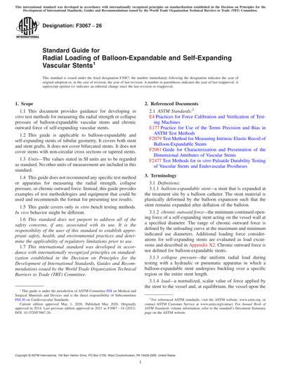 Standards PDF Cover Page