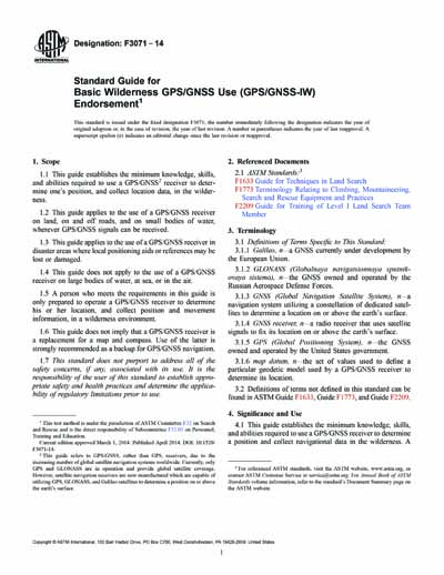 Standards PDF Cover Page