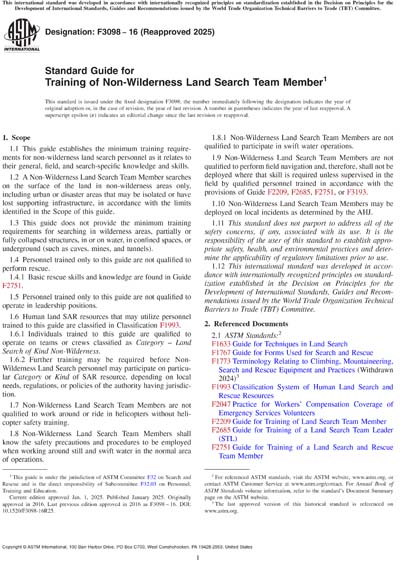 Standards PDF Cover Page