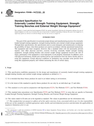 Standards PDF Cover Page