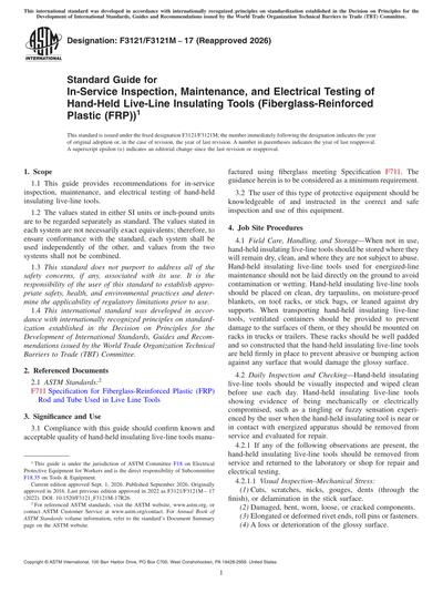 Standards PDF Cover Page