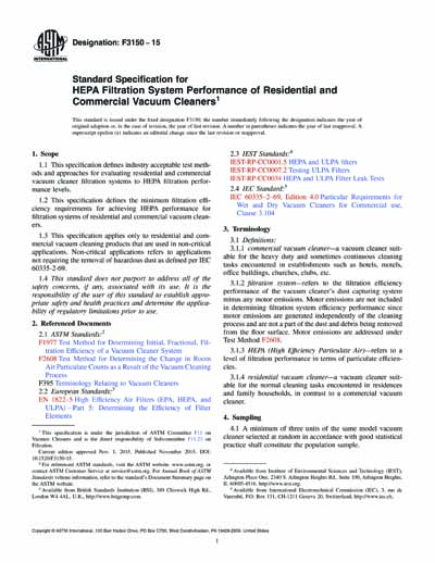 Standards PDF Cover Page