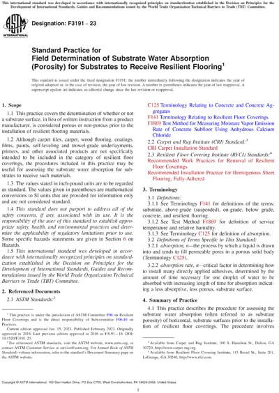 Standards PDF Cover Page