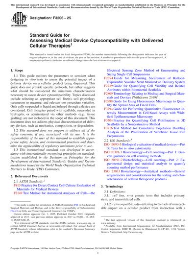 Standards PDF Cover Page