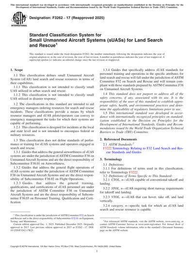 Standards PDF Cover Page