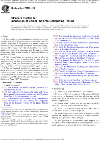 Standards PDF Cover Page