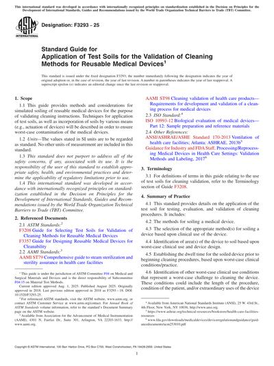 Standards PDF Cover Page