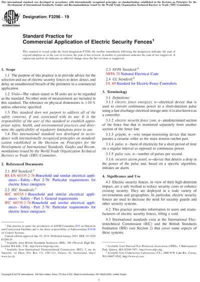 Standards PDF Cover Page