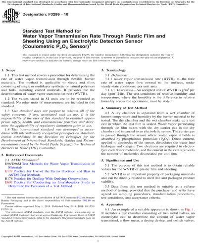 Standards PDF Cover Page