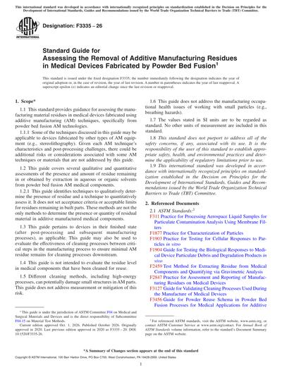Standards PDF Cover Page