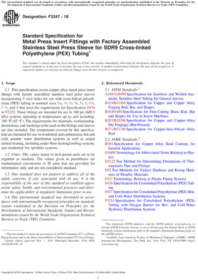 Standards PDF Cover Page