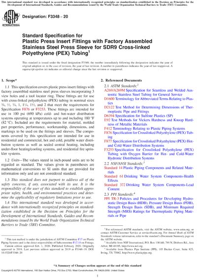 Standards PDF Cover Page
