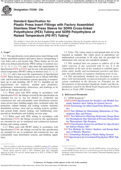 Standards PDF Cover Page