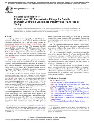 Standards PDF Cover Page