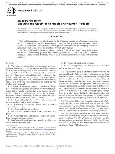 Standards PDF Cover Page