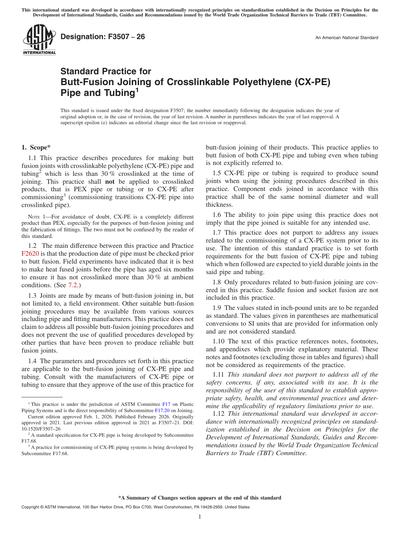 Standards PDF Cover Page
