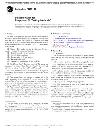 Standards PDF Cover Page