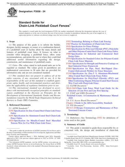 Standards PDF Cover Page
