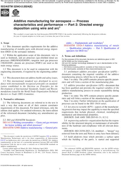 ASTM ISO/ASTM52943-2-24 - Additive manufacturing for aerospace ...