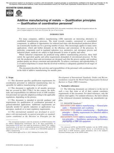 ASTM ISO/ASTM52935-23 - Additive manufacturing of metals ...