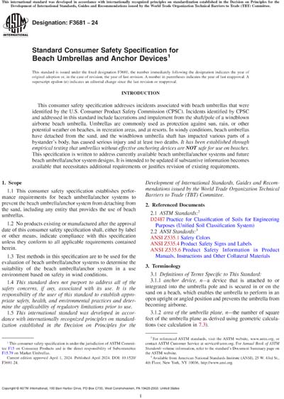 Standards PDF Cover Page