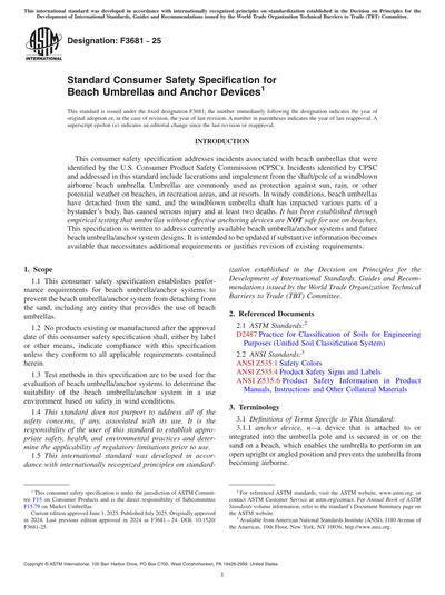 Standards PDF Cover Page