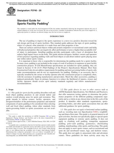 Standards PDF Cover Page