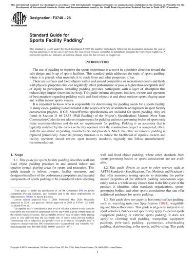 Standards PDF Cover Page