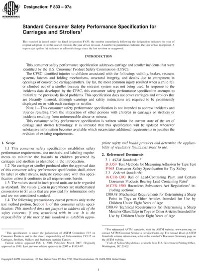 Standards PDF Cover Page