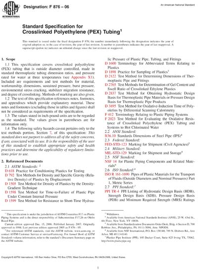 Standards PDF Cover Page