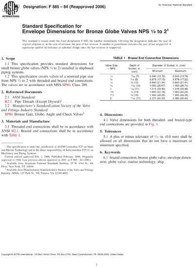 Standards PDF Cover Page